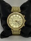Michael Kors Parker Mk5354 Women's Gold Stainless Steel Analog Dial Watch Vk731