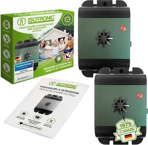 ISOTRONIC Deterrente per uccelli | Repellente a ultrasuoni | Dispositivi per sca - Foto 1 di 11