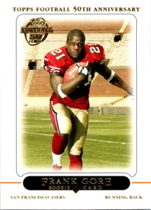 FRANK GORE 2005 Topps ROOKIE CARD RC 49ers #418 - Picture 1 of 2