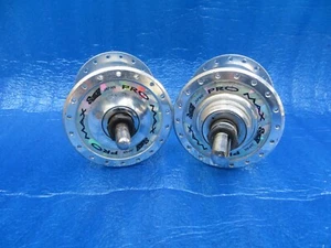 Suzue Pro Max 36H NJS F&R Hubset 120mm Free Postage W/O Wheel Nuts - Picture 1 of 6