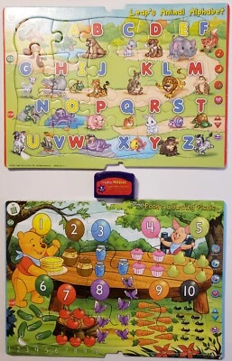 Leap Frog LeapPad Puzzles Disney's Pooh's Counting Picnic Interactive Games - Image 1 of 4