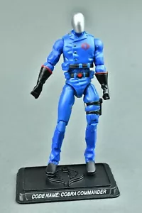 GI Joe COBRA COMMANDER 2007, v31 25th Anniversary 3.75" - Picture 1 of 3