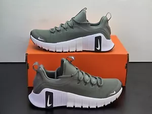Nike Free Metcon 6 Uomo Taglia 8.5 Scarpe da Ginnastica Grigio Bianco Sneakers Casual - Foto 1 di 8