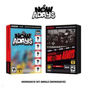 K-POP NOWADAYS 1st Single Album [NOWADAYS] CD+2ea Book+P.Card+Sticker+etc+Poster - Picture 1 of 15