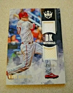 2018 Panini Diamond Kings Materials #DKM-RH Rhys Hoskins Phillies /99 - Picture 1 of 2
