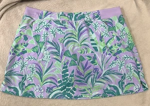 Lilly Pulitzer Run Around Skort Gr. XL Lila Iris On The Chase Luxletic UPF 50 - Bild 1 von 4