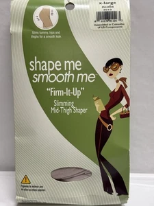 Shape Me Smooth Me "Firm It Up" Mid-thigh Shaper Nude XL FREE SHIPPING - Picture 1 of 7