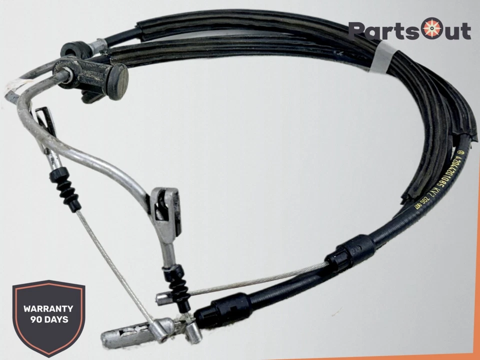 Cabo de freio de estacionamento de emergência 2008-2014 MERCEDES-BENZ C300 W204 2044201085 FABRICANTE DE EQUIPAMENTO ORIGINAL - Imagem 1 de 4