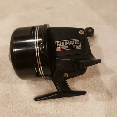 Carrete de pesca Abu Garcia Abumatic 350 Spincast hecho en Suecia BONITO Y limpio Foto 1 de 4
