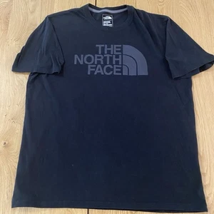 The North Face Black Classic Logo T-Shirt XL Standard Fit Grau Logo Athleisure - Bild 1 von 4