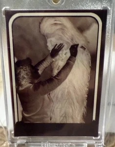 Topps Vault Star Wars Original Negative Coa Chewbacca Production Piece - Picture 1 of 4