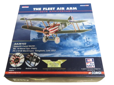 Corgi Sopwith Camel RNAS No.10 Sqn, Norman MacGregor, France, 1917 1:48 Scale - Image 1 of 4