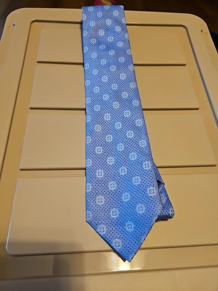 Corbata Peter Millar azul claro ¡Gran forma! Foto 1 de 4