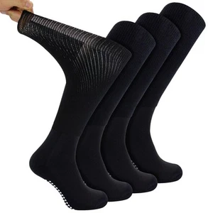 4 Pack Long Diabetic Socks With Grips | Dr.Socks | Knee High Non Slip Socks - Picture 1 of 11