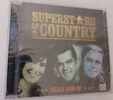 TIME LIFE MUSIC SUPERSTARS OF COUNTRY HELLO DARLIN' 30 TRACK 2 CD SET - Image 1 of 3