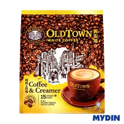 4 X Old Town 3 en 1 café blanco instantáneo y crema 60 barras x 38 g + ENVÍO GRATUITO Foto 1 de 3