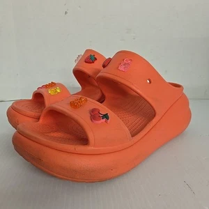 Crocs Crush Sandals Lilac Women's Size 10 Slip On Rubber - Picture 1 of 6
