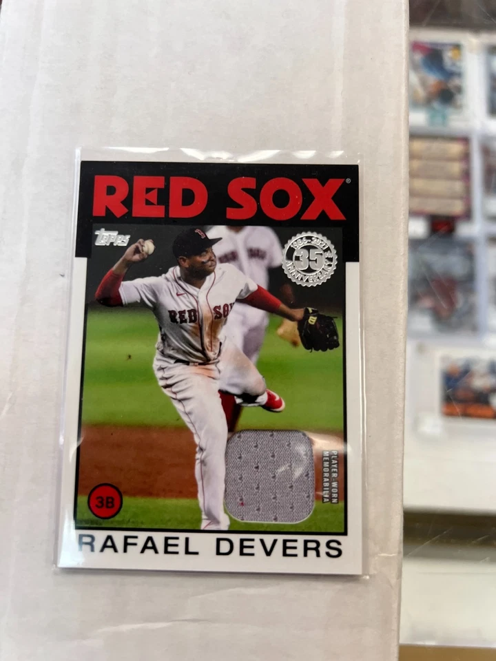 Rafael Devers 2021 Topps Series One 1986 Topps Jersey #86R-RD NrMt - Image 1 of 1