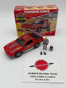 1985 Thunder Hawk & Matt Trakker Complete MASK Vintage Kenner M.A.S.K. Vehicle - Imagen 1 de 5
