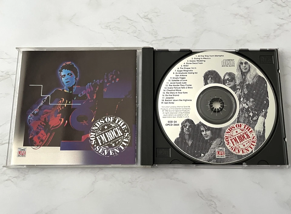 Time Life Sounds Of The Seventies FM Rock CD Little Feat, Crazy Horse, Lou Reed Foto 1 de 4