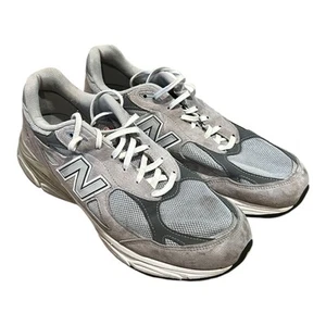 New Balance 990V3 Made In USA Grey Mens Size 12 Shoes Sneakers - Picture 1 of 9