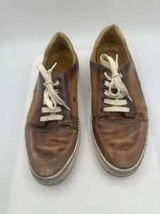 Berluti Paris Playtime Palermo Brown Leather Sneakers Shoes Men Sz 11/ 12 - Picture 1 of 13