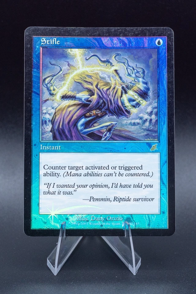 Stifle: 2003 Magic the Gathering - Scourge Foil - Image 1 of 2