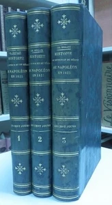Carlo Riccati - "Histoire du retour et du règne de Napoléon en 1815" (3 vol) - Imagen 1 de 7