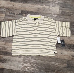 Volcom Oversized Collar Crop Top Sz Xs - Picture 1 of 8