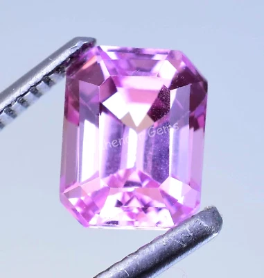 3.50 CT Natürlich Pink Kunzit Smaragd VVS Tolle Agl Zertifiziert Lose Edelstein - Bild 1 von 4