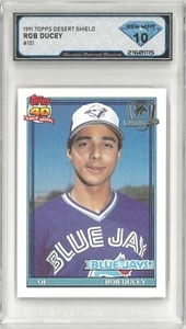 1991 Topps Desert Shield ROB DUCEY #101 💎 DSG 10 Gem Mint - Picture 1 of 2