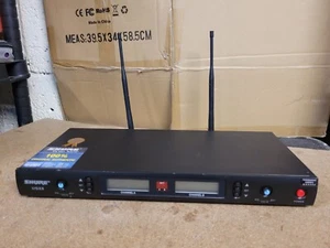 Sistema de micrófono inalámbrico Shure UGX8 UHF IR DEFECTUOSO - Imagen 1 de 7