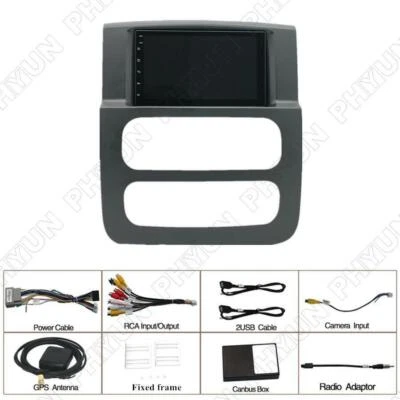 2002-2005 Für Dodge Ram Truck BT-Stereo Radio GPS NAVIGATION 7 Zoll Android 10.1 - Bild 1 von 4