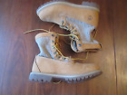 TIMBERLAND Women's Open Weave Wheat Combat Boots Size 7 #A13GC