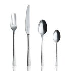 Viners 24 Piece Stainless Steel Cutlery Set for 6 People - Hammered Effect