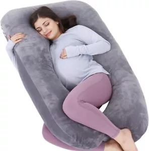 U Shaped Full Body Pillow, Nursing, Support And Maternity Pillow For Pregnant Wo - Picture 1 of 13