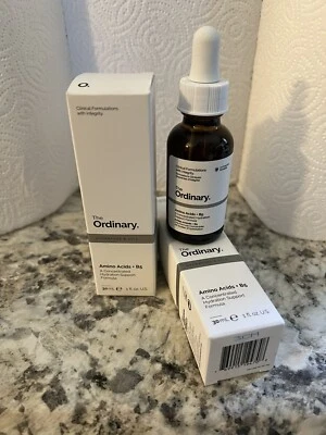 2 Piece Set! The Ordinary Amino Acids + B5 Hydrators And Oil  Serum 30 Ml NWT - Image 1 of 4