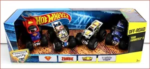 Hot Wheels Monster Jam 2013 Tour Fav 2 SUPERMAN Digger ZOMBIE Max-D 🌟RETIRED🌟 - Picture 1 of 3
