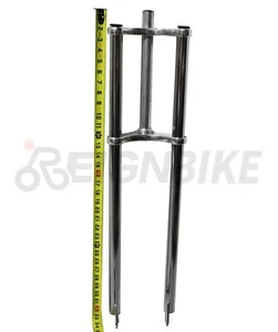 29" x 4 TRIPLE TREE 1 1/8” Bicycle FAT TIRES FORK Thread less with Disc Mount - Picture 1 of 2