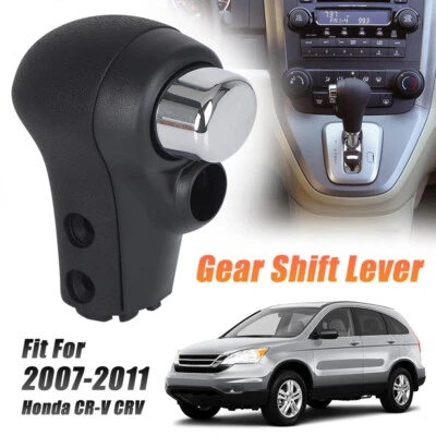 Manija de la perilla de cambio automática de coche negra 54130-SWA-A83ZA para Honda CR-V 2007-2011 Foto 1 de 4