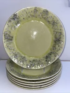 Set/6 Costa Nova ~ Maderia Zitronengrün ~ 11" Essteller - Bild 1 von 4