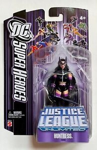Huntress MOC Justice League Unlimited DC Comics Mattel 2007 Super Heroes K8431