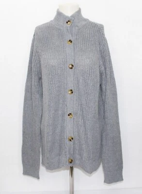 Cárdigan coctelera frontal con botones BLAIR, talla M, gris jaspeado, ¡¡NUEVO!!  (precio de venta sugerido por el fabricante 49,99 USD) Foto 1 de 3