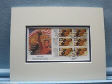 Heavyweight Champion Joe Louis & First Day Cover of his own stamp 