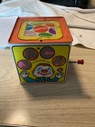 Vintage 1968 Mattel Brand Jack in-the-Music Box - Does Not Pop Up By Cranking