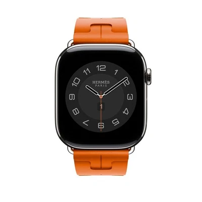 Apple Watch Hermès Series 8 – 45mm • GPS • LTE – Stainless Steel with Sport Band - Image 1 of 4
