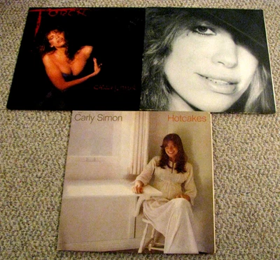 CARLY SIMON~~LOT OF 6 LPs 1970s Pop Folk NYC  FREE SHIPPING - Image 1 of 2