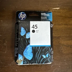 HP 51645A 45 Tintendruckerpatrone - Schwarz Ablaufdatum 06/2016 - Bild 1 von 2