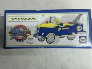 Crown Premiums NAPA Tow Truck Pedal Car Bank - Picture 1 of 3