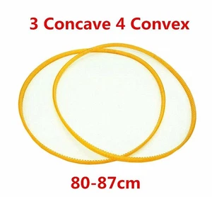 2 PIEZAS Transmisión PU Cinturón Tres Cóncavo Cuatro Ruedas Convexo Equilibrador Parte 80-87cm - Imagen 1 de 5